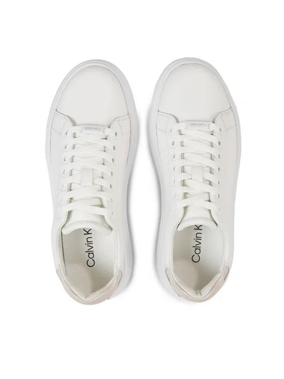 CALVIN KLEIN Sneaker Donna HW0HW01668 0K7 Bianco - Stilato