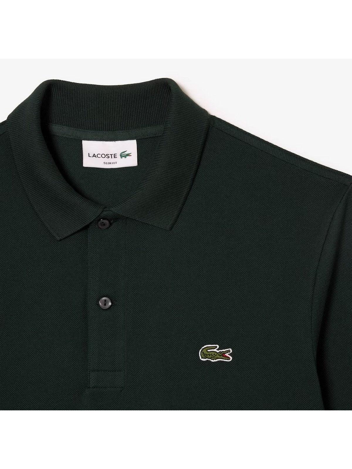 LACOSTE T-Shirt e Polo Uomo PH4013 YZP Verde - Stilato