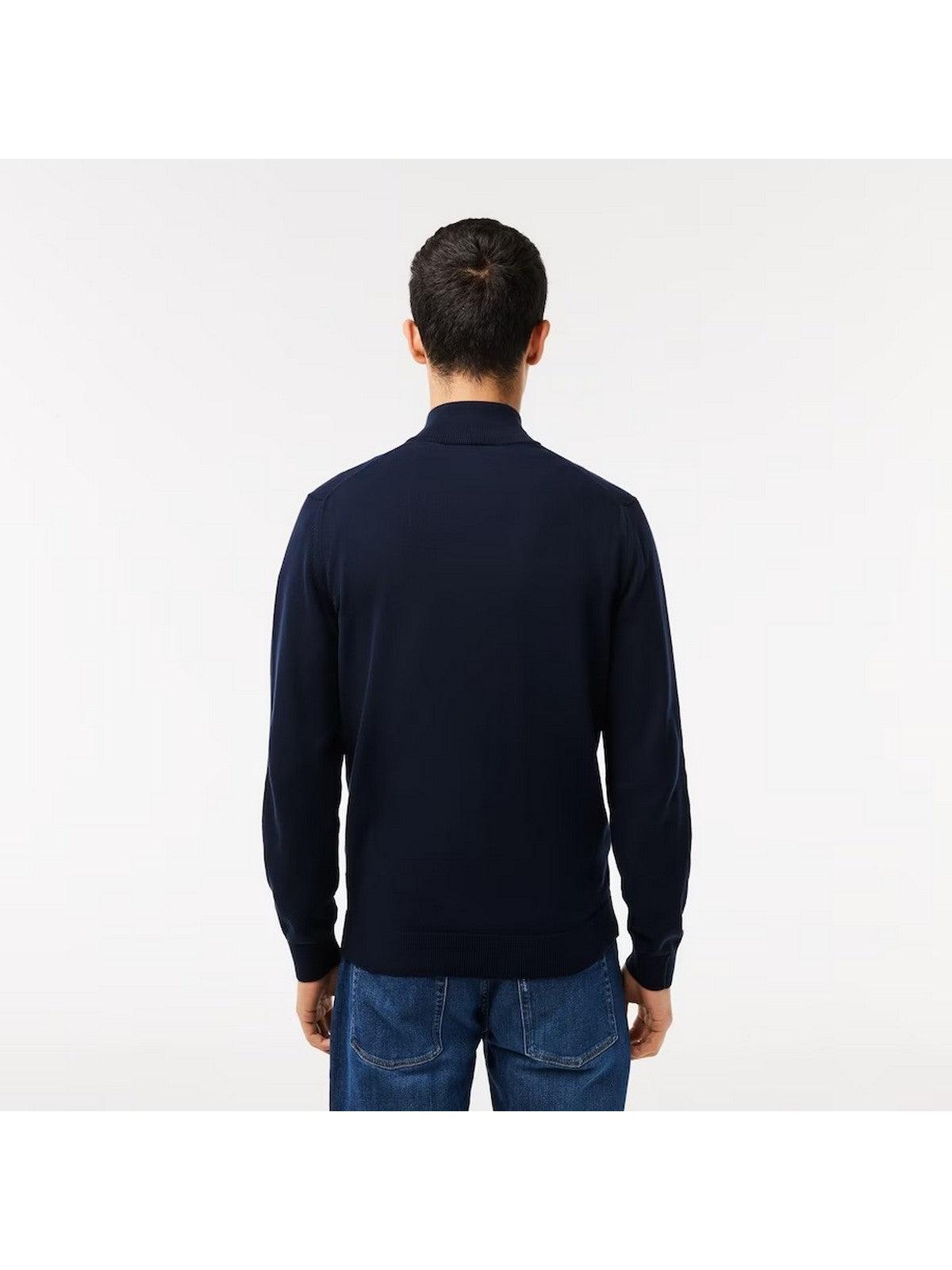 LACOSTE Cardigan Uomo AH1957 166 Blu - Stilato