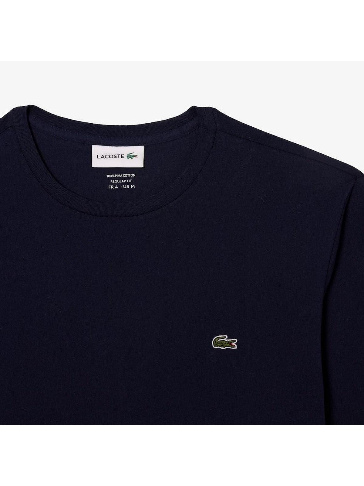 LACOSTE T-Shirt e Polo Uomo TH6712 166 Blu - Stilato