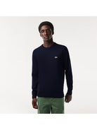 LACOSTE Maglione Uomo AH1985 166 Blu - Stilato