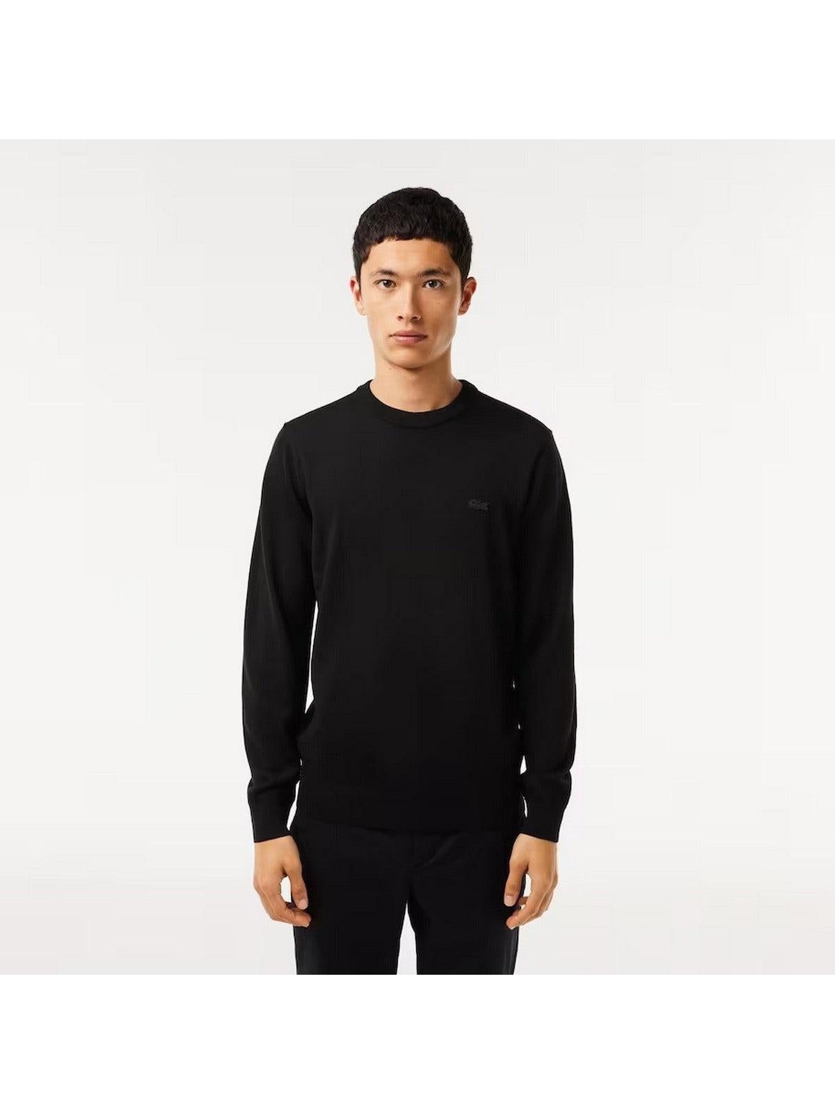 LACOSTE Maglione Uomo AH1969 031 Nero - Stilato