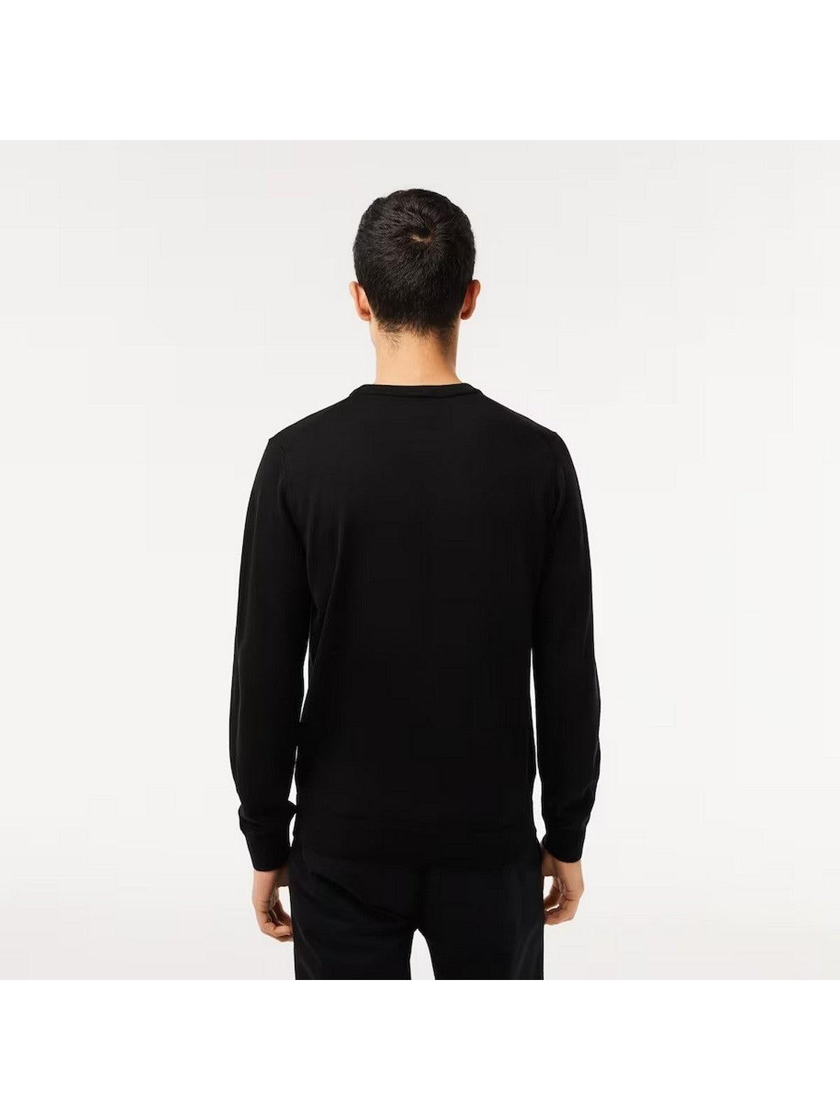 LACOSTE Maglione Uomo AH1969 031 Nero - Stilato