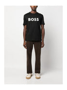 HUGO BOSS T-Shirt e Polo Uomo 50495742 001 Nero - Stilato