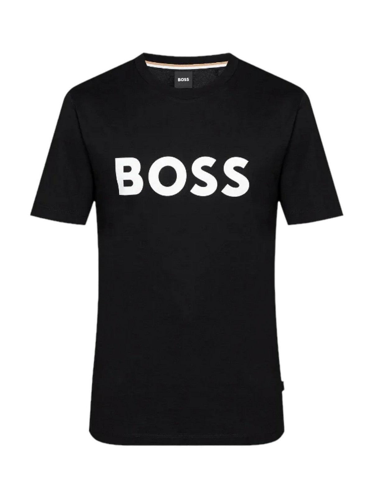 HUGO BOSS T-Shirt e Polo Uomo 50495742 001 Nero - Stilato