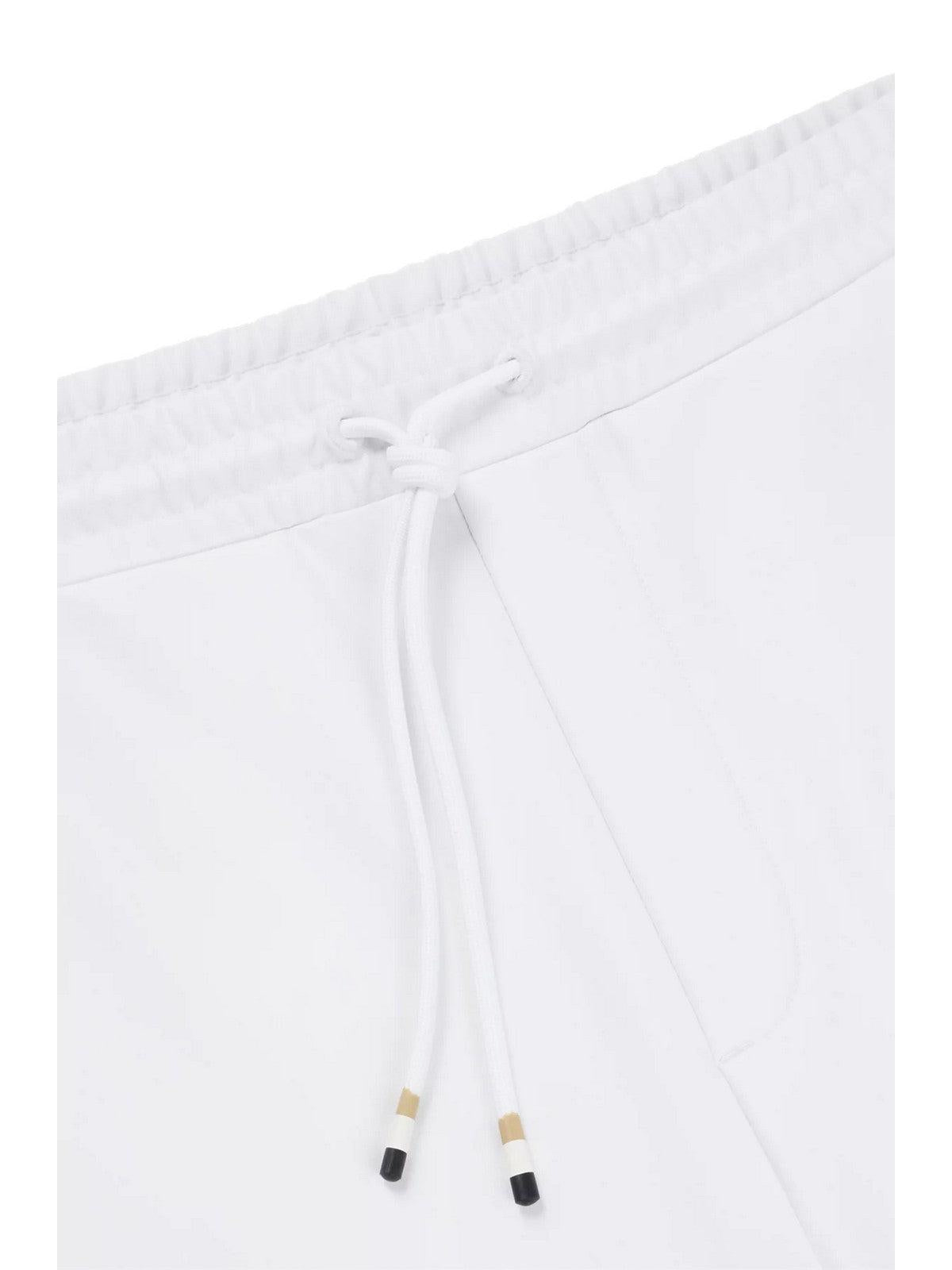 HUGO BOSS Pantalone Uomo 50504553 100 Bianco - Stilato