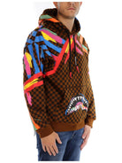 SPRAYGROUND Felpa Uomo SP369 Marrone - Stilato