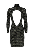 ELISABETTA FRANCHI Abito Donna AM32M37E2 185 Nero - Stilato