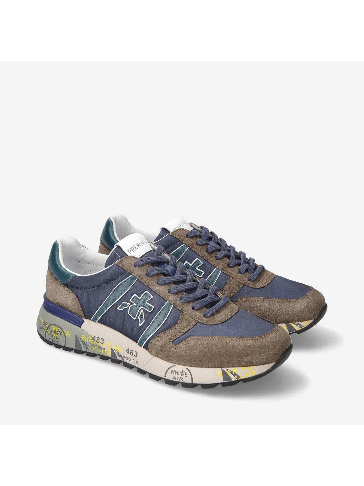 PREMIATA Sneaker Uomo LANDER VAR 6400 Blu - Stilato