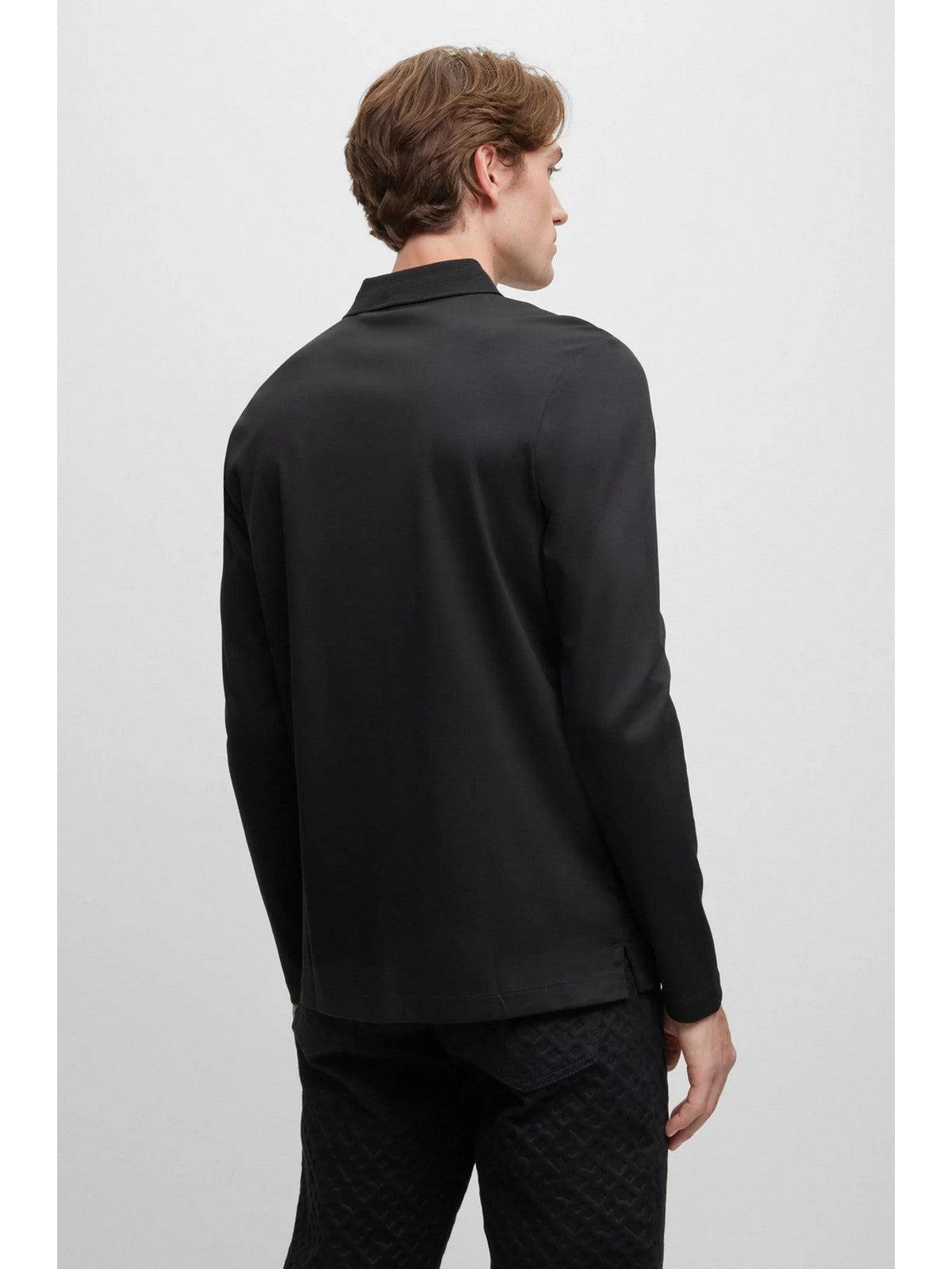 HUGO BOSS T-Shirt e Polo Uomo 50485162 002 Nero - Stilato