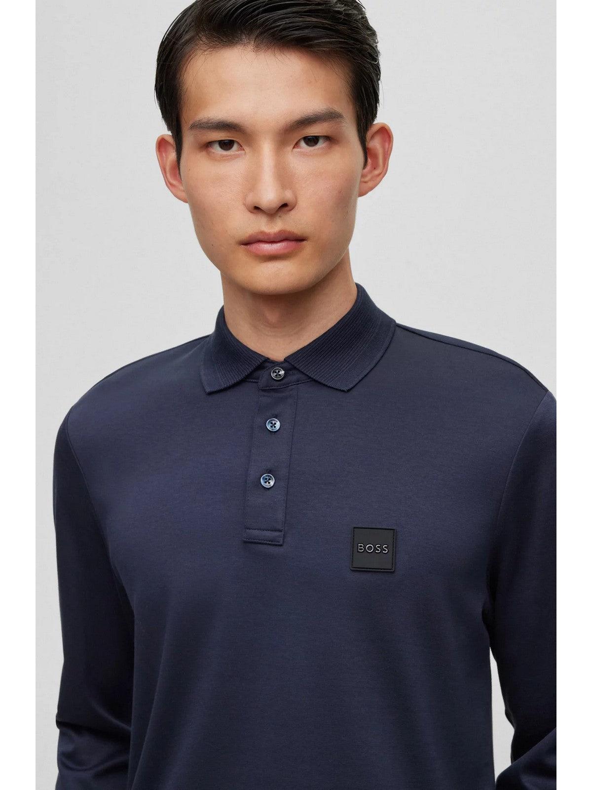 HUGO BOSS T-Shirt e Polo Uomo 50485162 405 Blu - Stilato