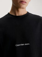 CALVIN KLEIN T-Shirt e Polo Uomo J30J323491 BEH Nero - Stilato