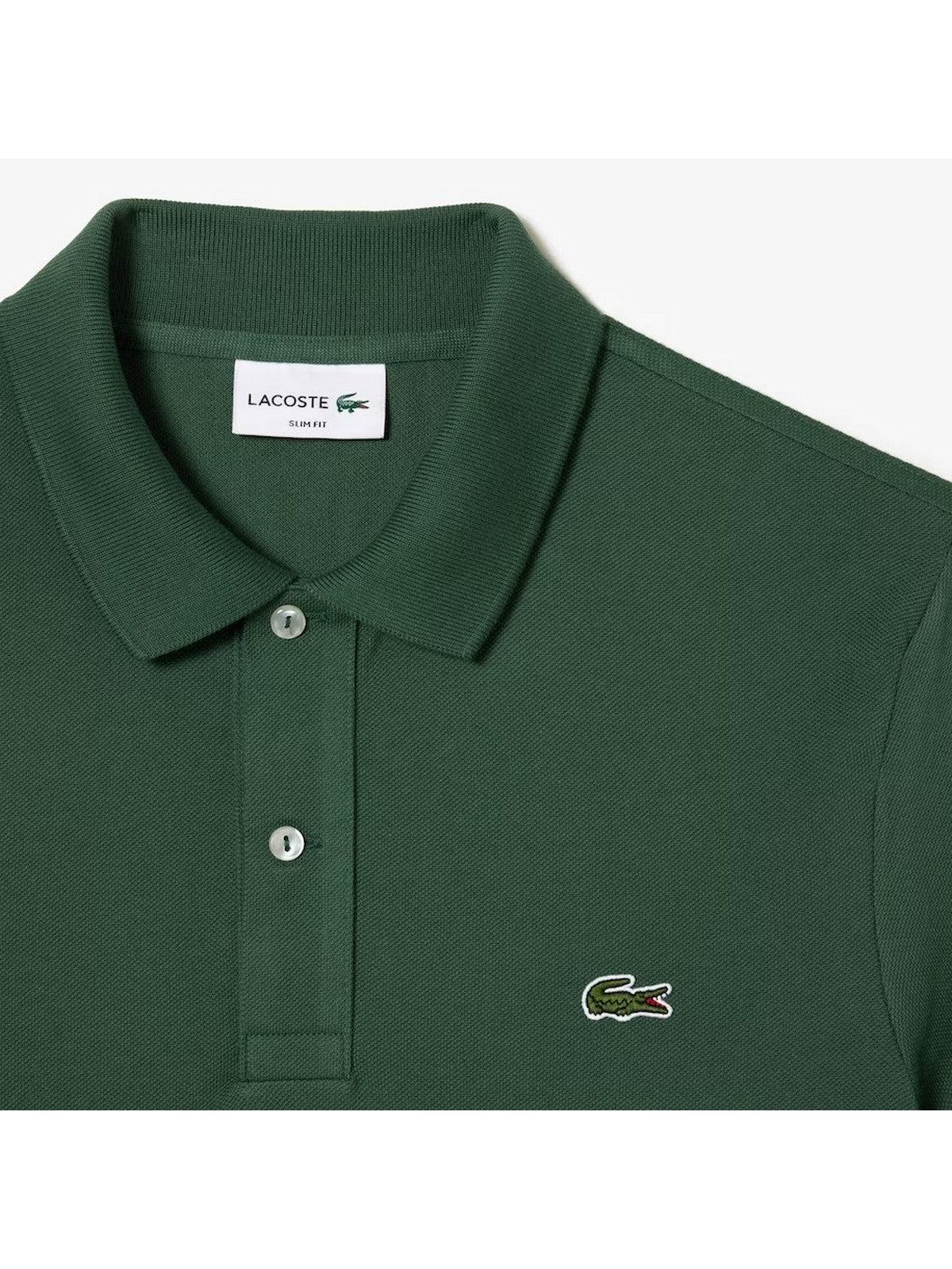 LACOSTE T-Shirt e Polo Uomo PH4012 SMI Verde - Stilato