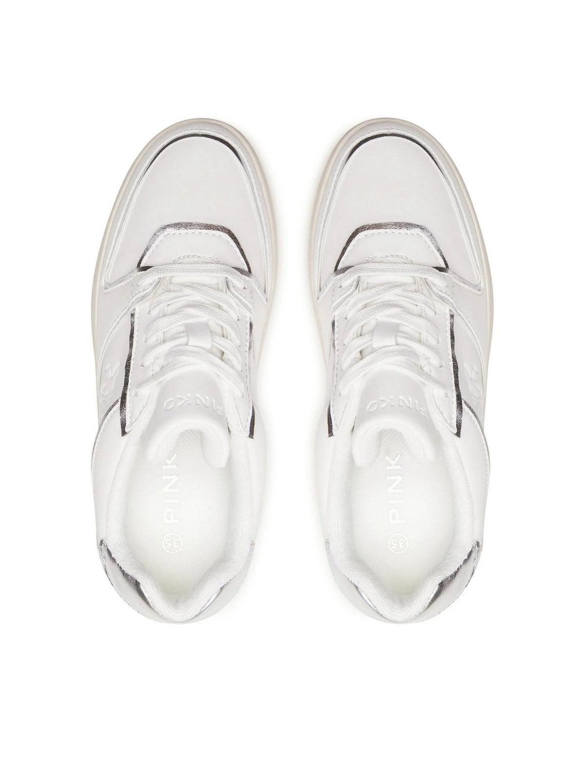 PINKO Sneaker Donna 101226-A0VK ZI6 Bianco - Stilato