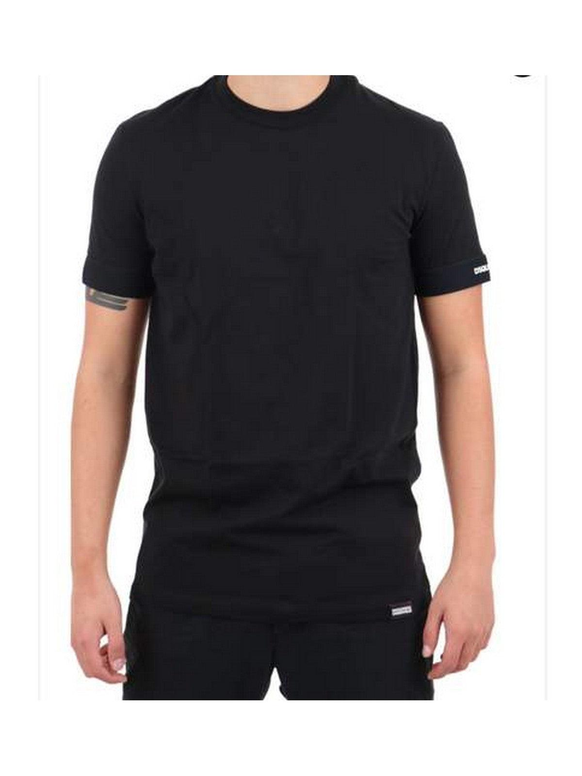 DSQUARED2 T-Shirt e Polo Uomo D9M3U4810 001 Nero - Stilato