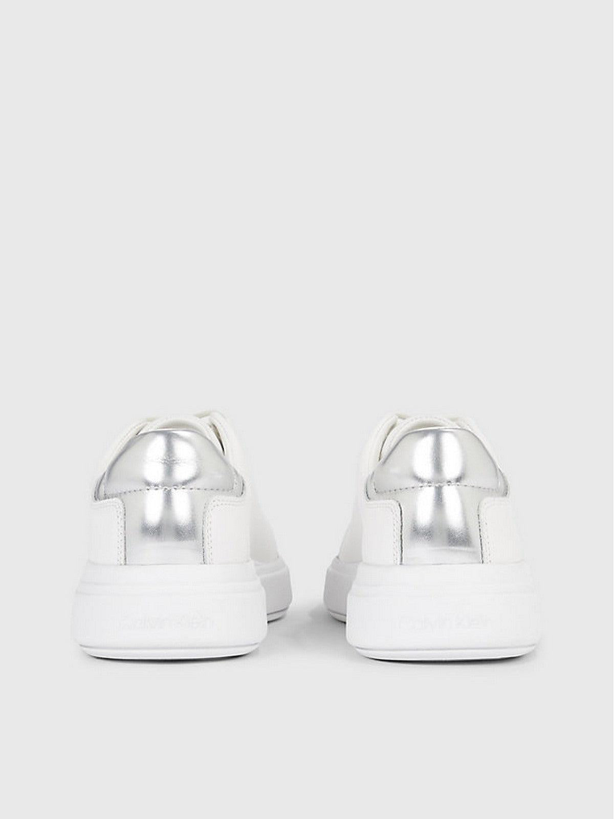 CALVIN KLEIN Sneaker Donna HW0HW02005 0K6 Bianco - Stilato