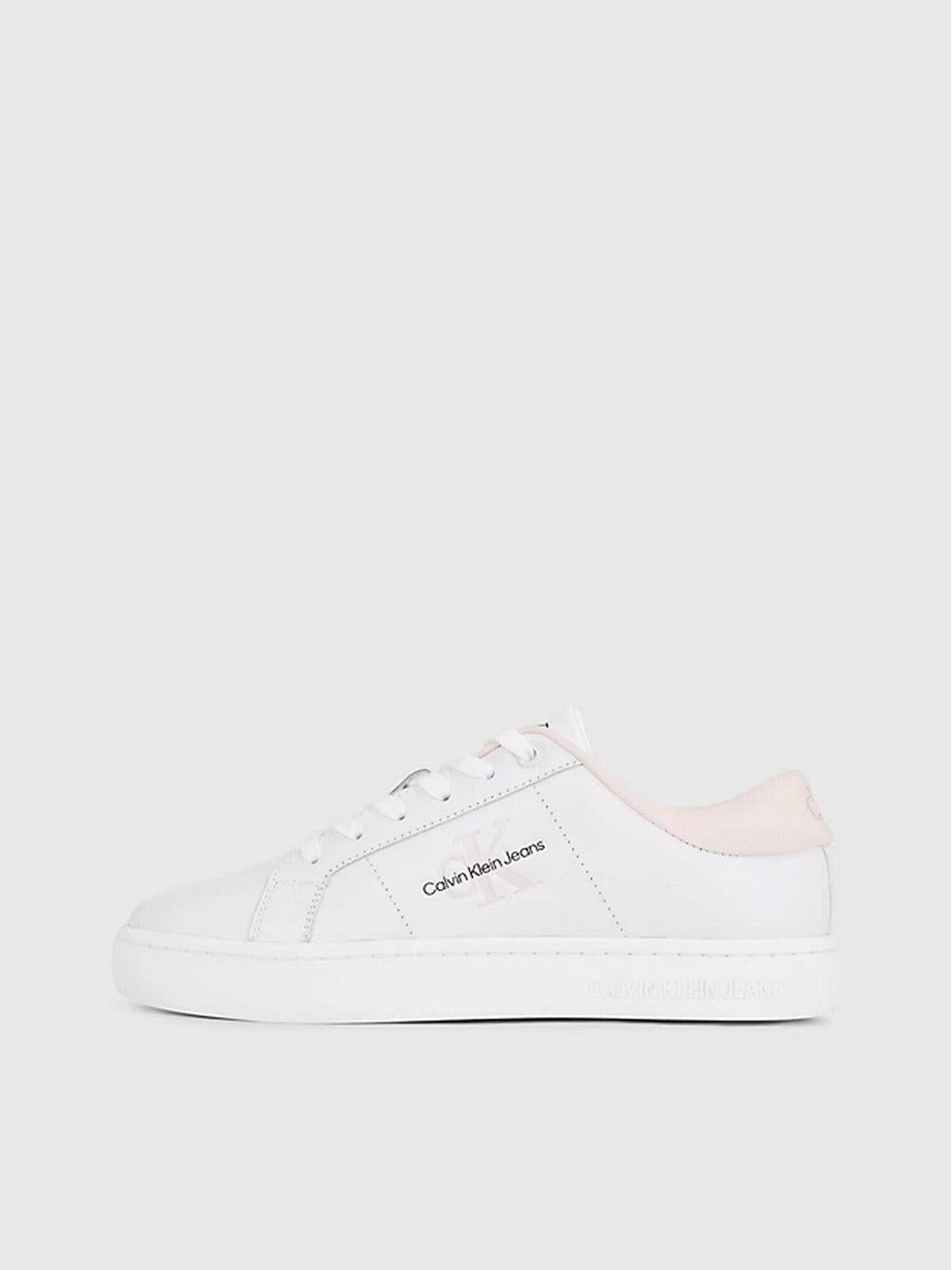 CALVIN KLEIN Sneaker Donna YW0YW01444 01U Bianco - Stilato