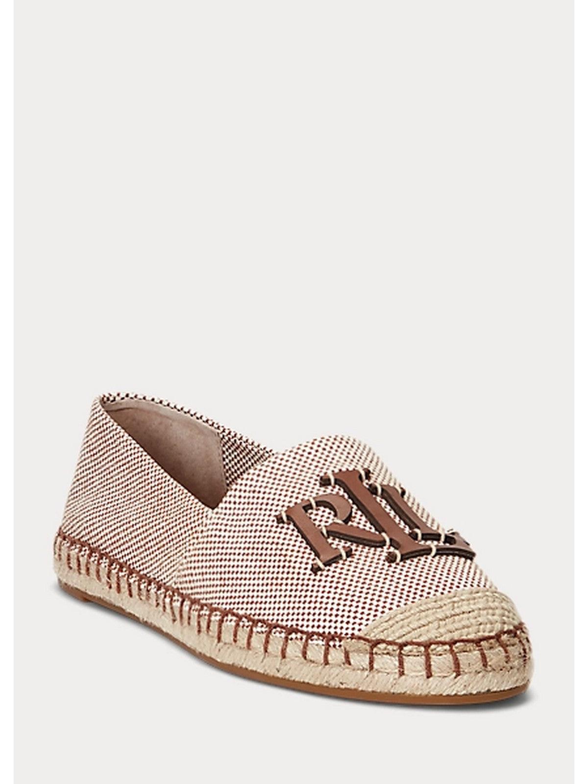 LAUREN RALPH LAUREN Espadrillas Donna 802927400 001 Marrone - Stilato