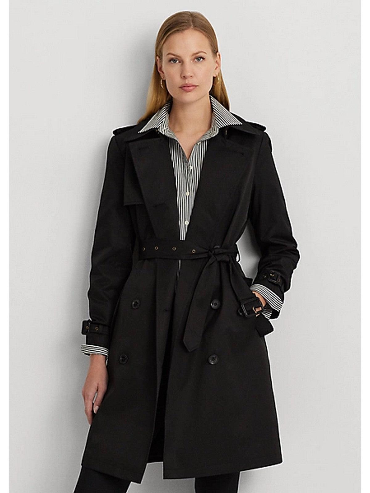 LAUREN RALPH LAUREN Trench Donna 297936856 001 Nero - Stilato