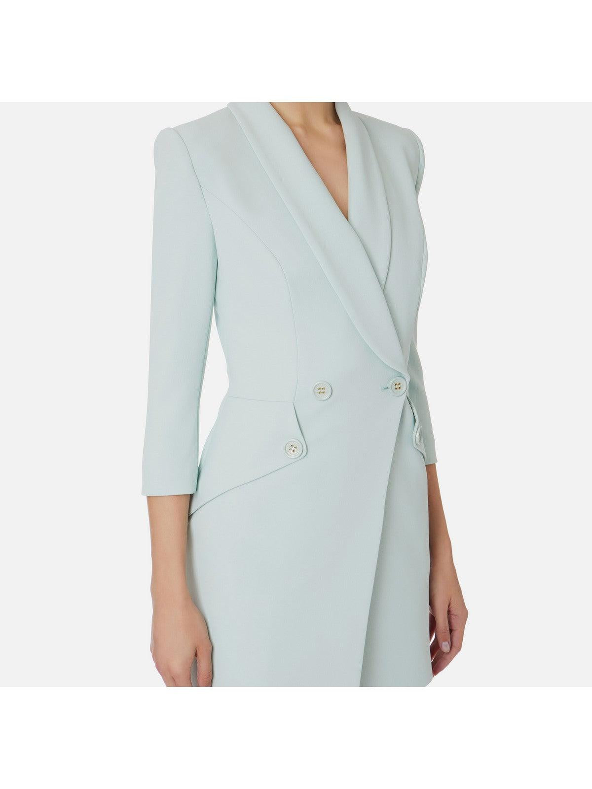 ELISABETTA FRANCHI Abito Donna AB56241E2 BV9 Verde - Stilato