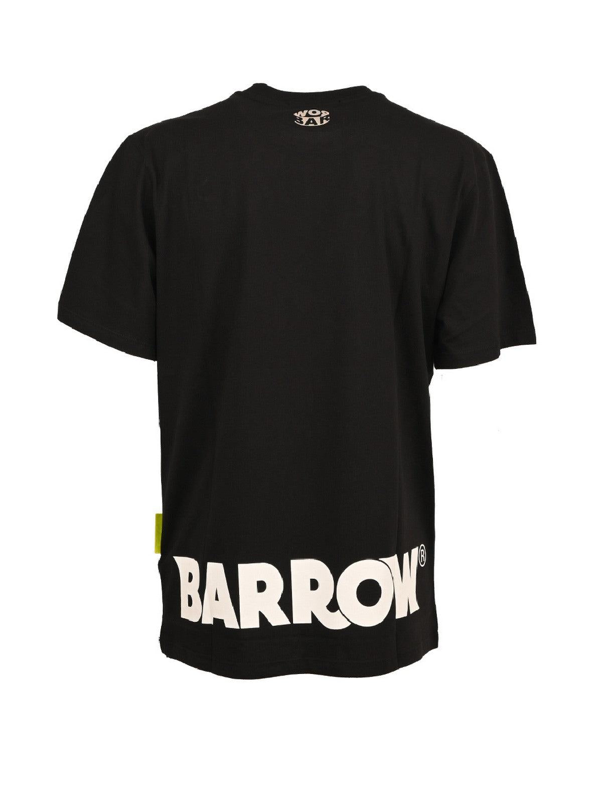 BARROW T-Shirt e Polo Uomo S4BWUATH137 110 Nero - Stilato