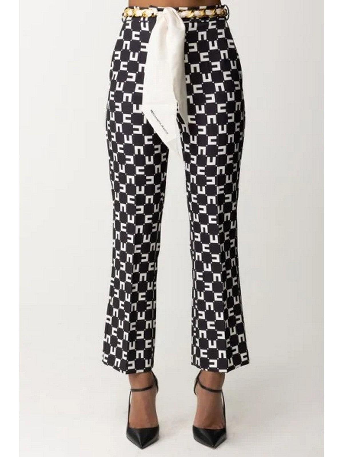 ELISABETTA FRANCHI Pantalone Donna PAS1641E2 685 Nero - Stilato