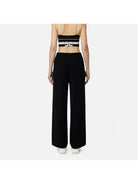 ELISABETTA FRANCHI Pantalone Donna KP55S41E2 110 Nero - Stilato