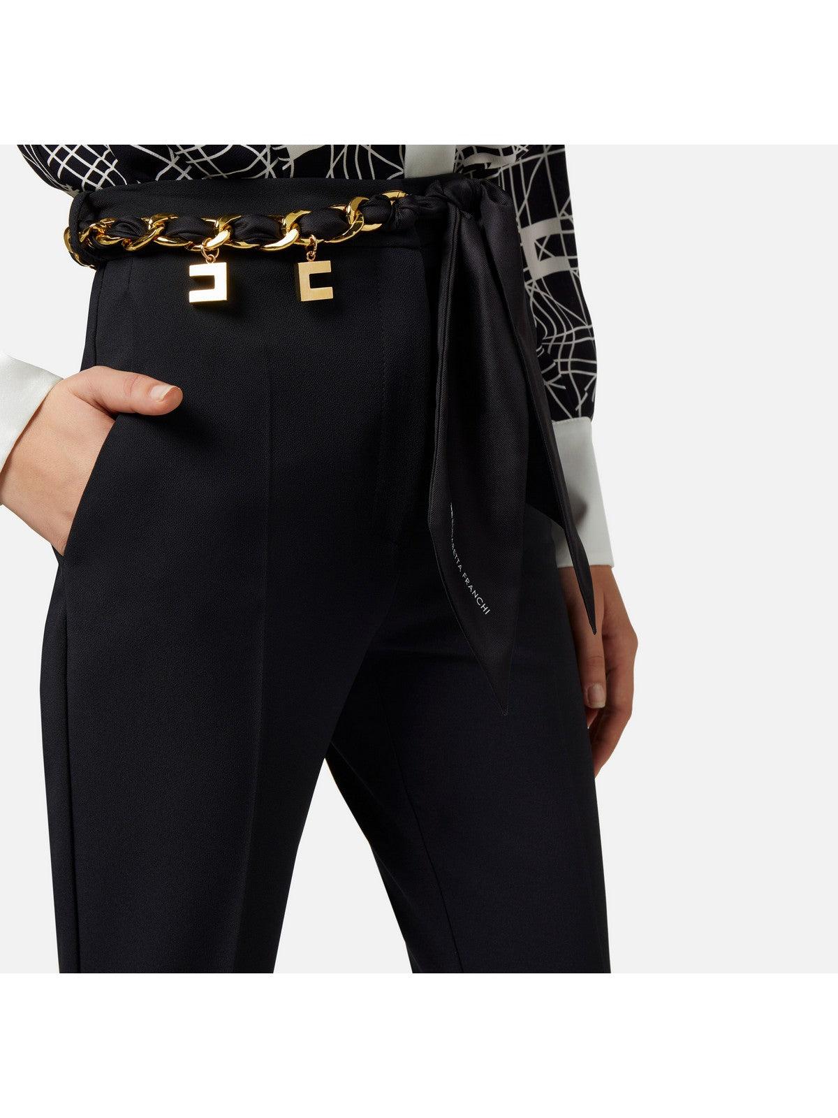 ELISABETTA FRANCHI Pantalone Donna PAT1641E2 110 Nero - Stilato
