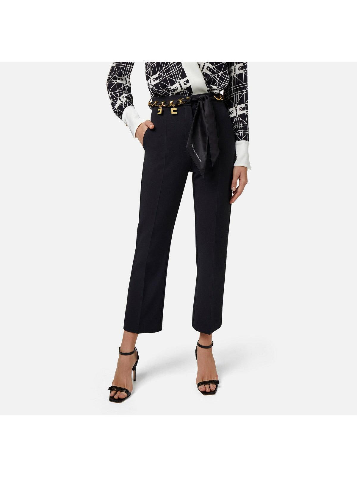 ELISABETTA FRANCHI Pantalone Donna PAT1641E2 110 Nero - Stilato
