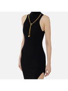 ELISABETTA FRANCHI Abito Donna AM69S41E2 110 Nero - Stilato