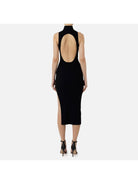 ELISABETTA FRANCHI Abito Donna AM69S41E2 110 Nero - Stilato