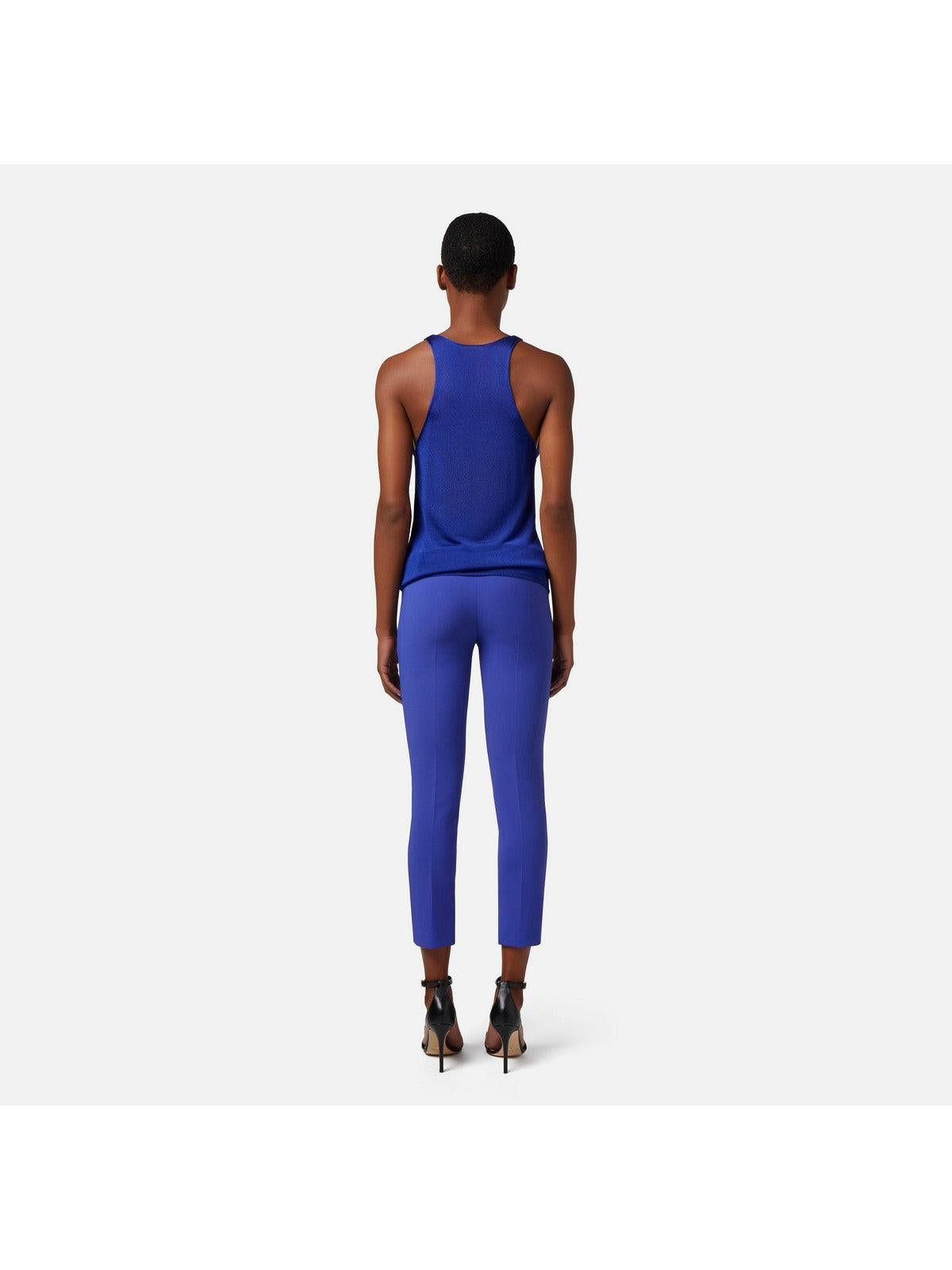 ELISABETTA FRANCHI Pantalone Donna PA02841E2 828 Blu - Stilato
