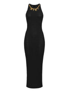 ELISABETTA FRANCHI Abito Donna AM65B41E2 110 Nero - Stilato