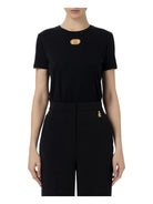 ELISABETTA FRANCHI T-Shirt e Polo Donna MA52N41E2 110 Nero - Stilato