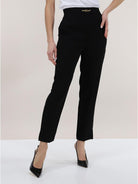 ELISABETTA FRANCHI Pantalone Donna PA02341E2 110 Nero - Stilato