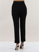 ELISABETTA FRANCHI Pantalone Donna PA02341E2 110 Nero - Stilato