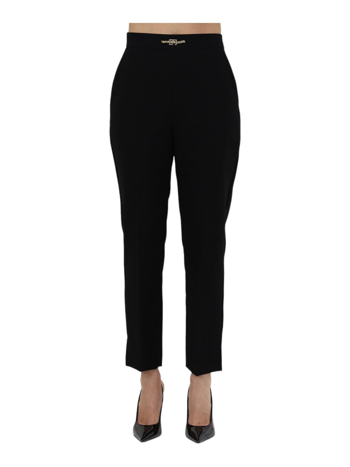 ELISABETTA FRANCHI Pantalone Donna PA02341E2 110 Nero - Stilato
