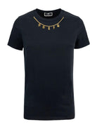 ELISABETTA FRANCHI T-Shirt e Polo Donna MA01141E2 110 Nero - Stilato