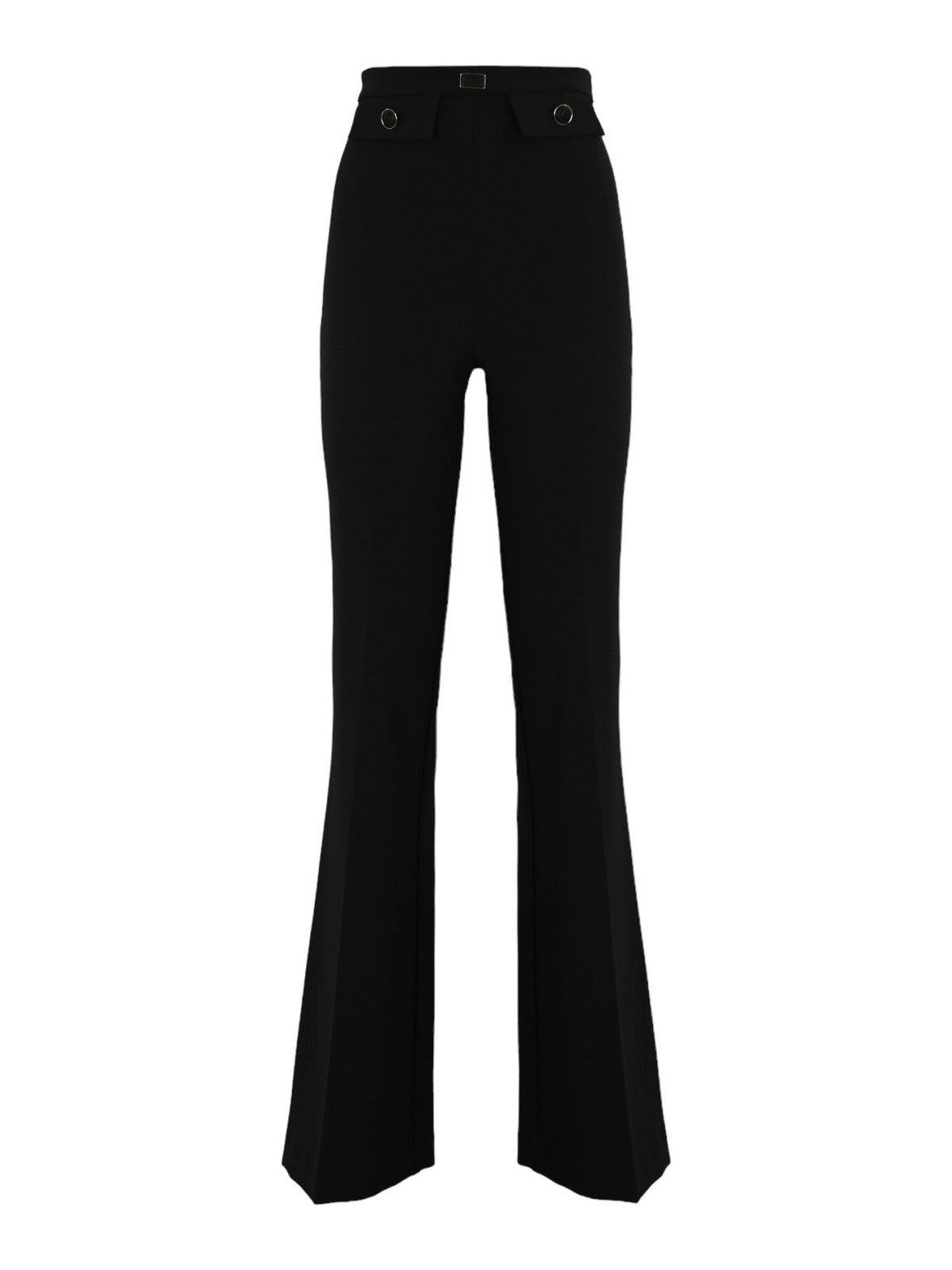 ELISABETTA FRANCHI Pantalone Donna PA02941E2 110 Nero - Stilato
