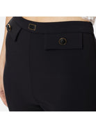 ELISABETTA FRANCHI Pantalone Donna PA02941E2 110 Nero - Stilato