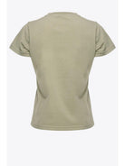 PINKO T-Shirt e Polo Donna Basico 100373-A1N8 U84 Verde - Stilato