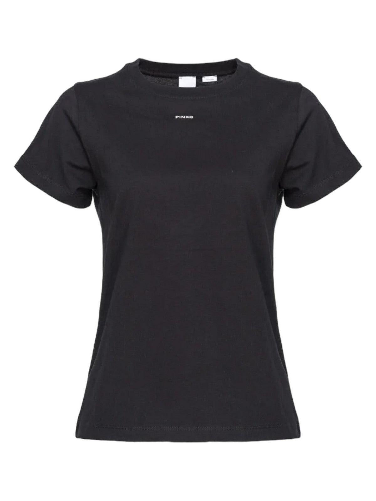 PINKO T-Shirt e Polo Donna Basico 100373-A1N8 Z99 Nero - Stilato