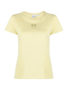 PINKO T-Shirt e Polo Donna Bussolotto 100355-A1NW H23 Giallo - Stilato