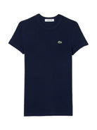 LACOSTE T-Shirt e Polo Donna TF7218 166 Blu - Stilato