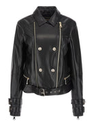 GUESS Giubbino Donna Olivia Moto Jacket W3BL93 K8S30 JTMU Nero - Stilato