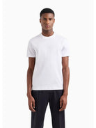 EMPORIO ARMANI T-Shirt e Polo Uomo 8N1TD2 1JGYZ 0146 Bianco - Stilato