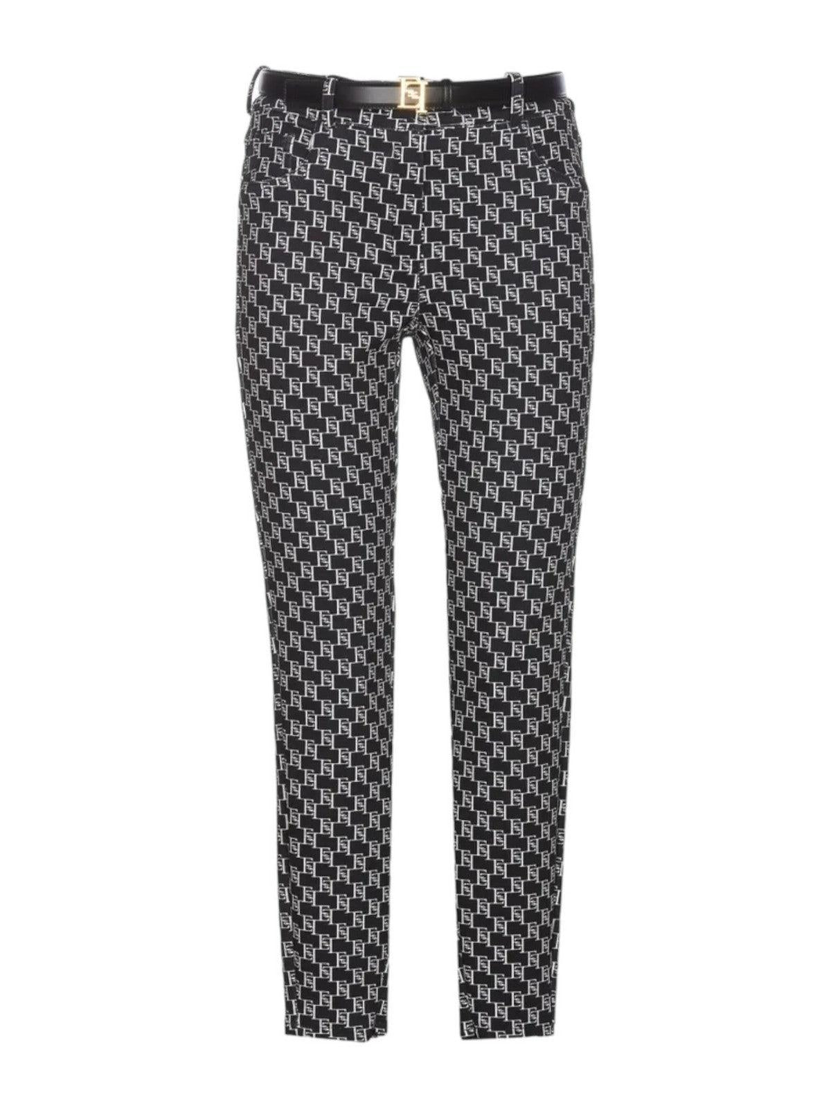 ELISABETTA FRANCHI Pantalone Donna PA02041E2 685 Nero - Stilato