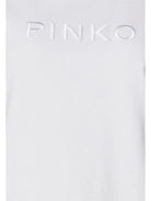 PINKO T-Shirt e Polo Donna Start 101752-A1NW Z04 Bianco - Stilato