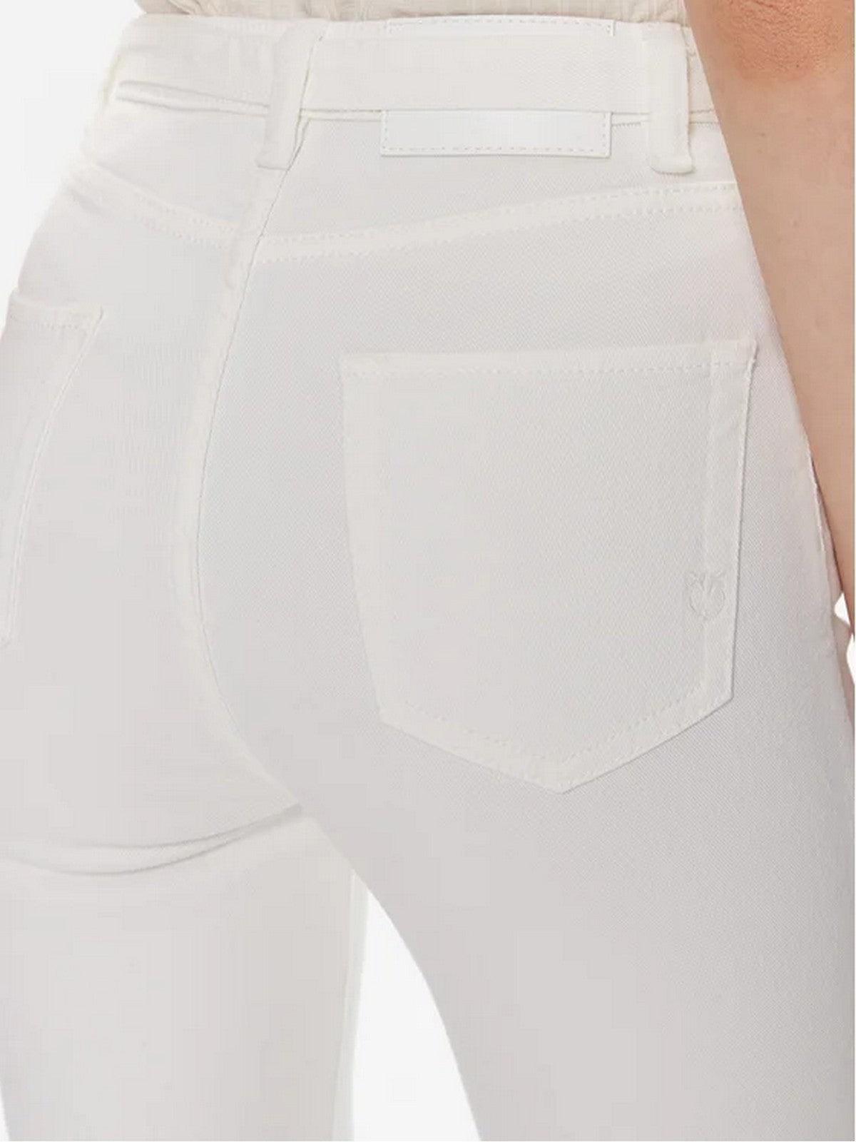 PINKO Jeans Donna Susan 100161-A1JM Z14 Bianco - Stilato