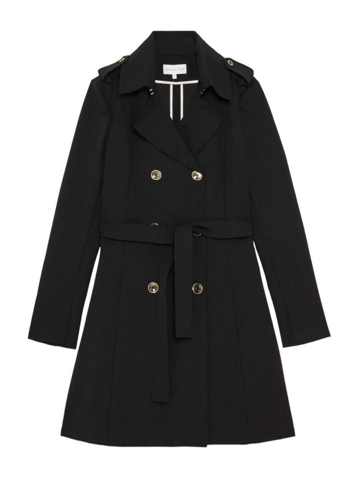 PATRIZIA PEPE Trench Donna CO0188 A2AW K103 Nero - Stilato